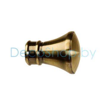 Наконечники «Люксор» для карниза 19 мм антик (пара)