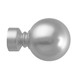 Наконечники «Шар большой» для карниза 25 мм сатин (пара)