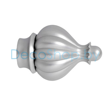 Наконечники «Купол» для карниза 25 мм сатин (пара)