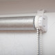 Рулонная штора блэкаут Lm Decor «Саванна» LM 88-01 Белый