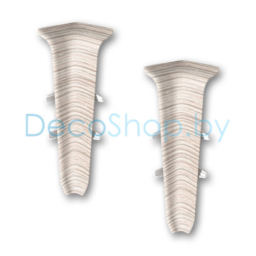 Внутренний угол для плинтуса напольного пластикового Ideal Деконика 85мм 274 Сосна северная, (шт)