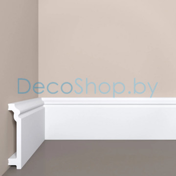 Плинтус напольный из полистирола BELLO DECO XPS П5 120-22 (L 2,0м)