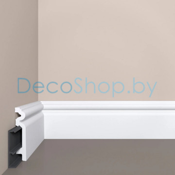 Плинтус напольный из полистирола BELLO DECO XPS П14 90-19 (L 2,0м)