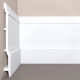 Плинтус напольный из полистирола BELLO DECO XPS П17 250-23 (L 2,0м)