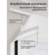 Тканевая римская штора с веревочным управлением Эскар Нимфа